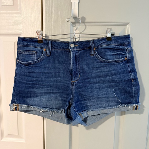 Joe's Jeans Pants - Joe's Jeans Dark Blue Frayed Hem Denim Shorts